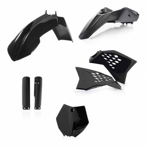 KIT PLÁSTICOS COMPLETO ACERBIS KTM SX 65 2012 - 2015 PRETO